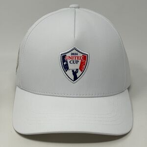 United Cup 2024 Golf Hat Baseball Cap Golfing VGA of America White Snapback